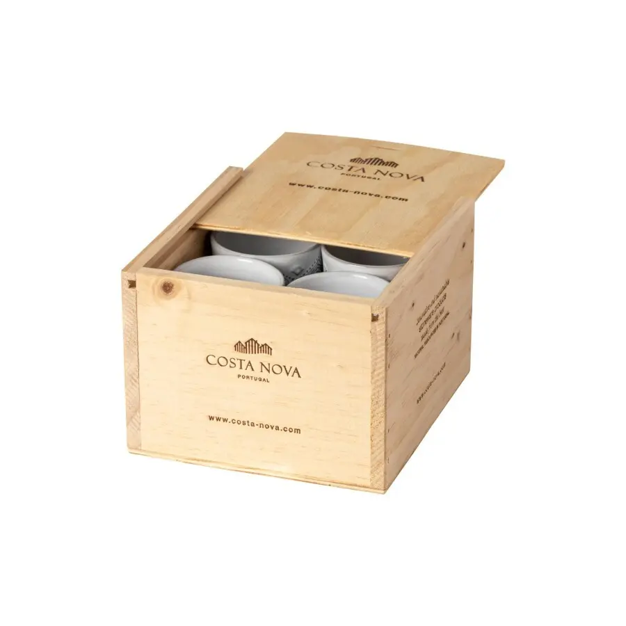 Boîte de rangement de 8 tasses Costa Nova Espresso Grespresso Eco Gres