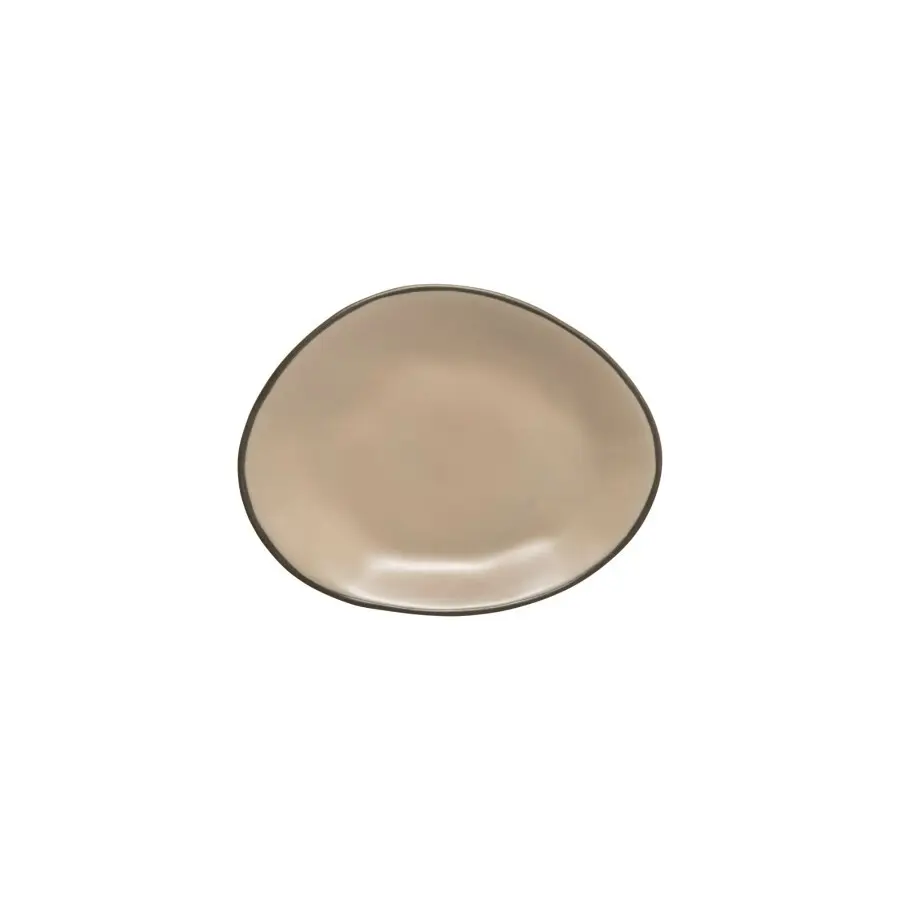 Assiette ovale Costa Nova Stacked Organic (x6)