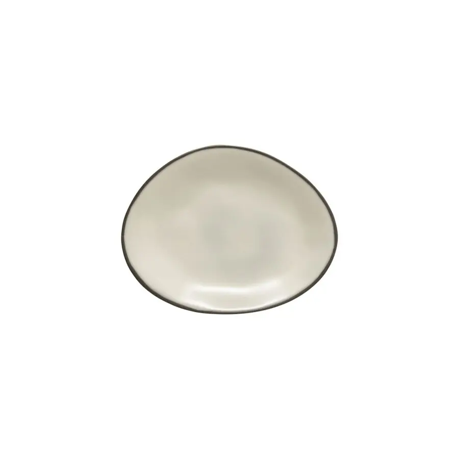 Assiette ovale Costa Nova Stacked Organic (x6)