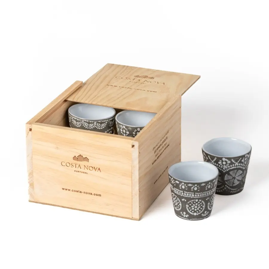Boîte de rangement de 8 tasses Costa Nova Expresso Grespresso Eco Gres