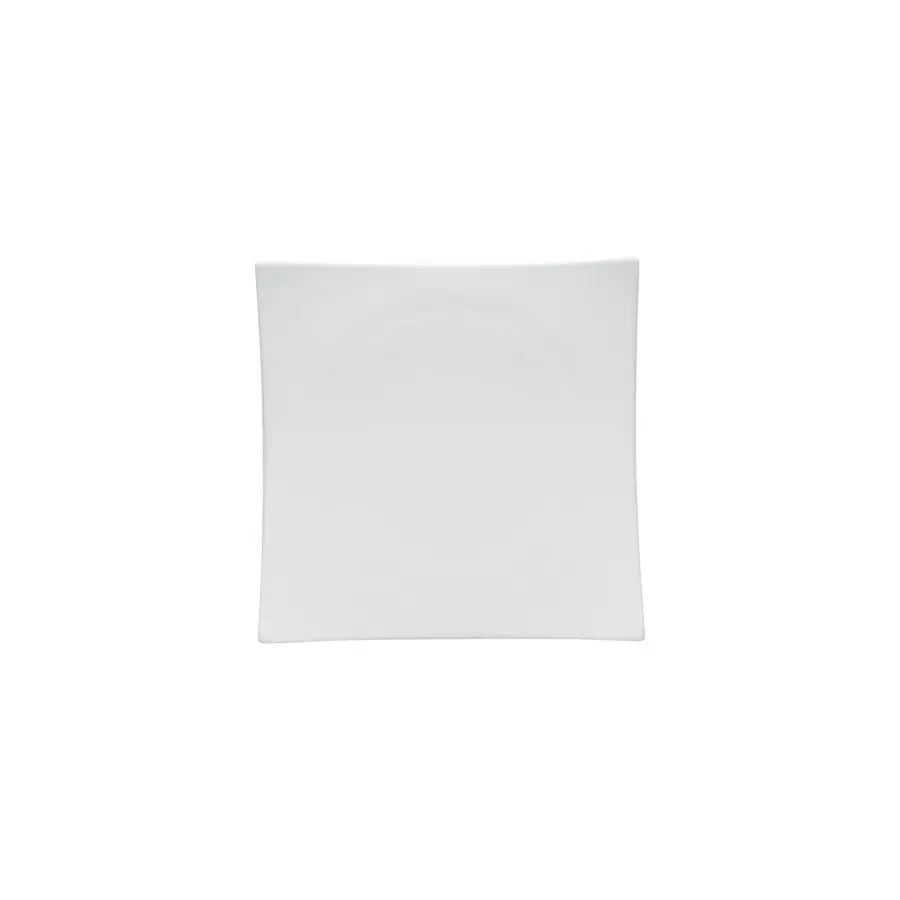 Assiette carré en porcelaine Costa Nova Resonance (x12)