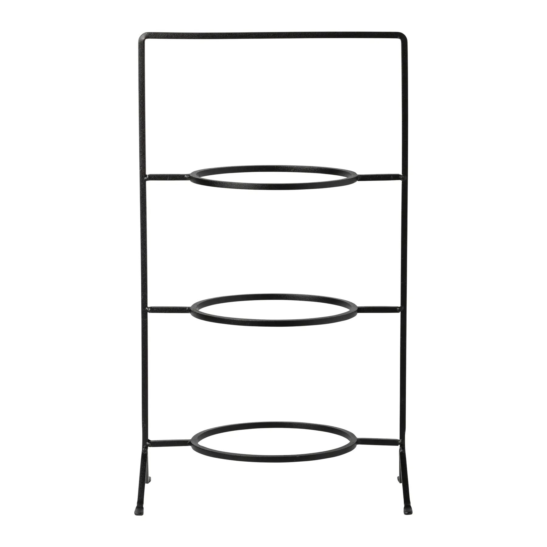 Support 3 assiettes rond en métal Costa Nova Andares Boutique Collection