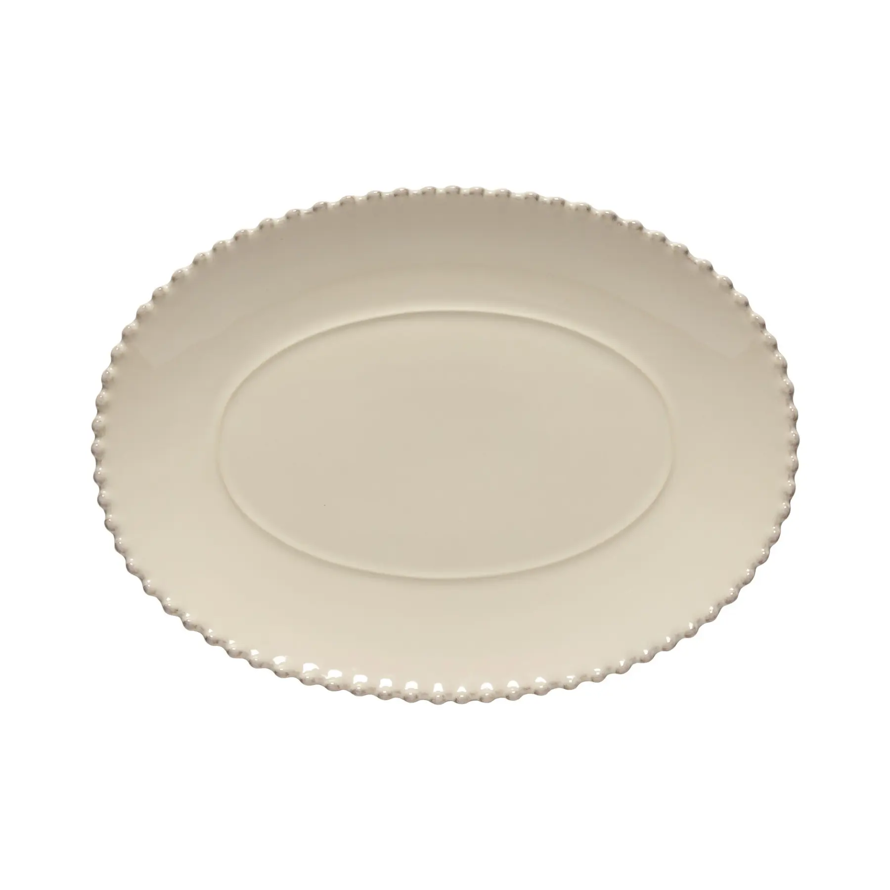 Assiette ovale Costa Nova Pearl