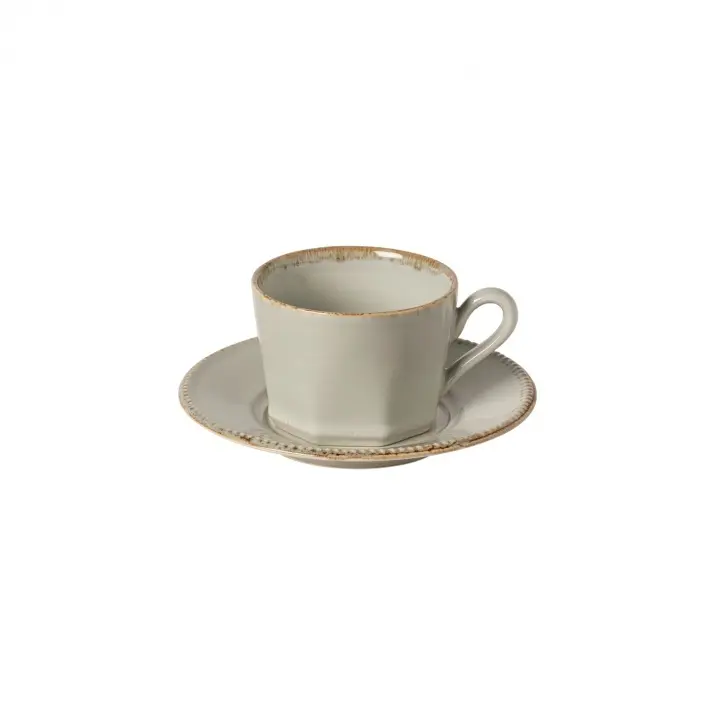 Tasse à thé et soucoupe Costa Nova Luzia (x6)