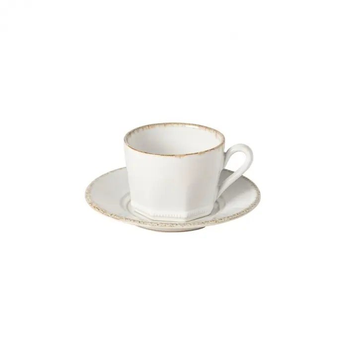 Tasse à thé et soucoupe Costa Nova Luzia (x6)