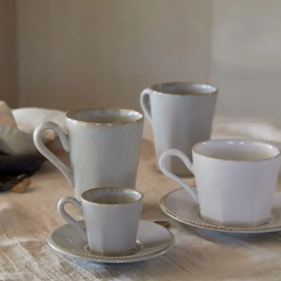 Tasse à café avec soucoupe Costa Nova Luzia (x6)