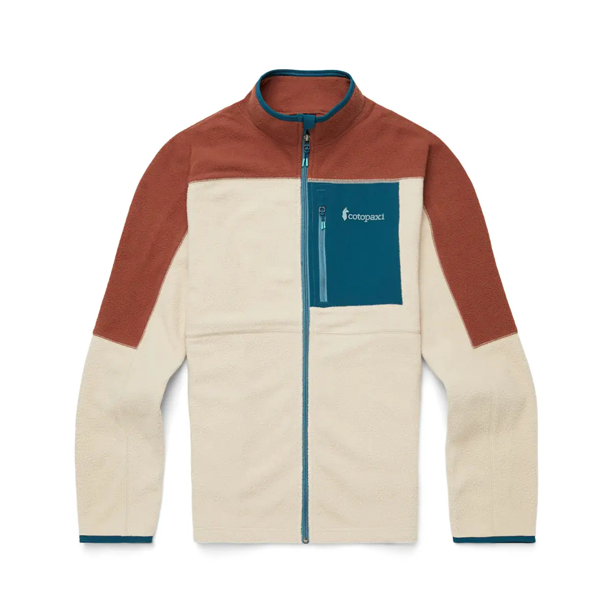 Cotopaxi Men's Beige Full-Zip Fleece Abrazo