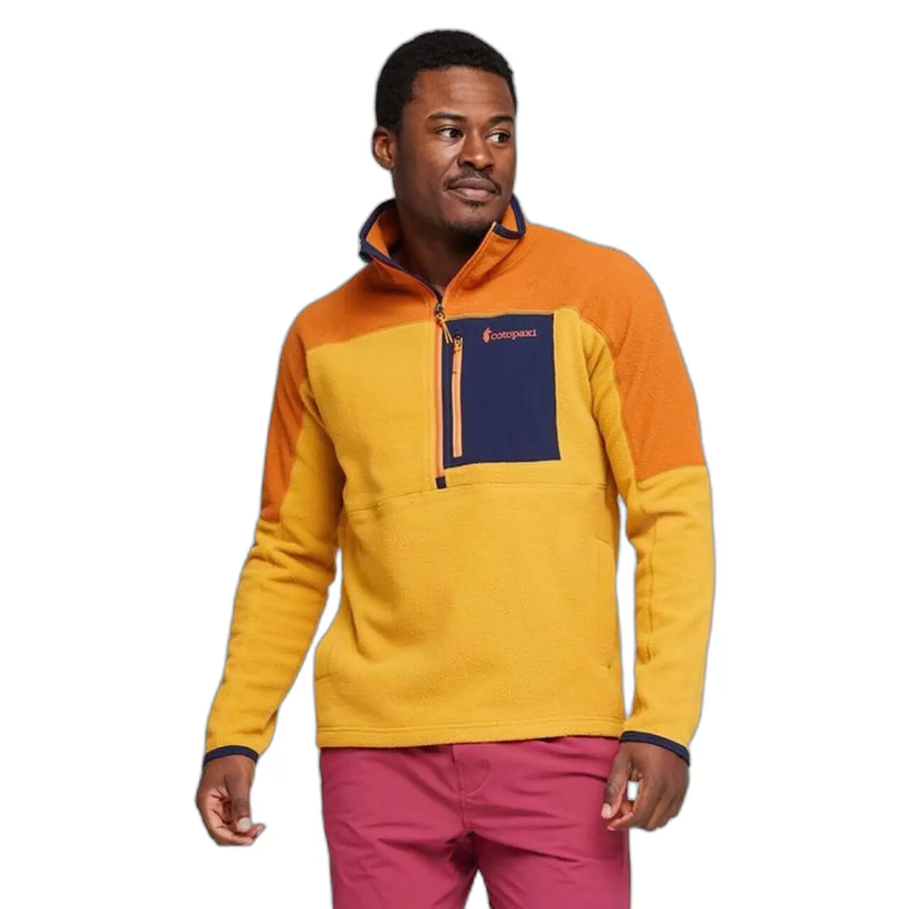 Cotopaxi Men's Jaune 1/2 Zip Fleece Abrazo