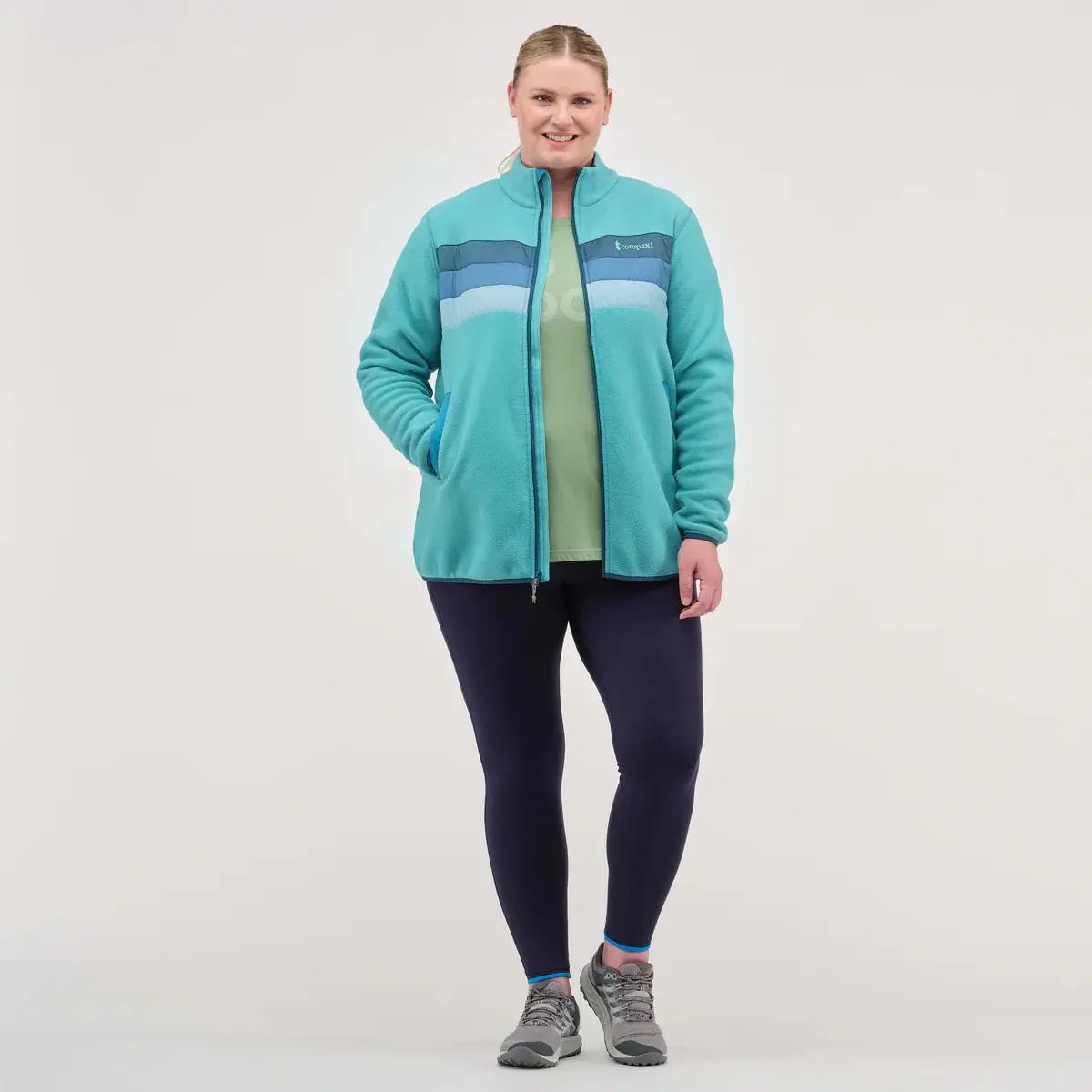 Cotopaxi Women's Bleu Full-Zip Fleece Teca