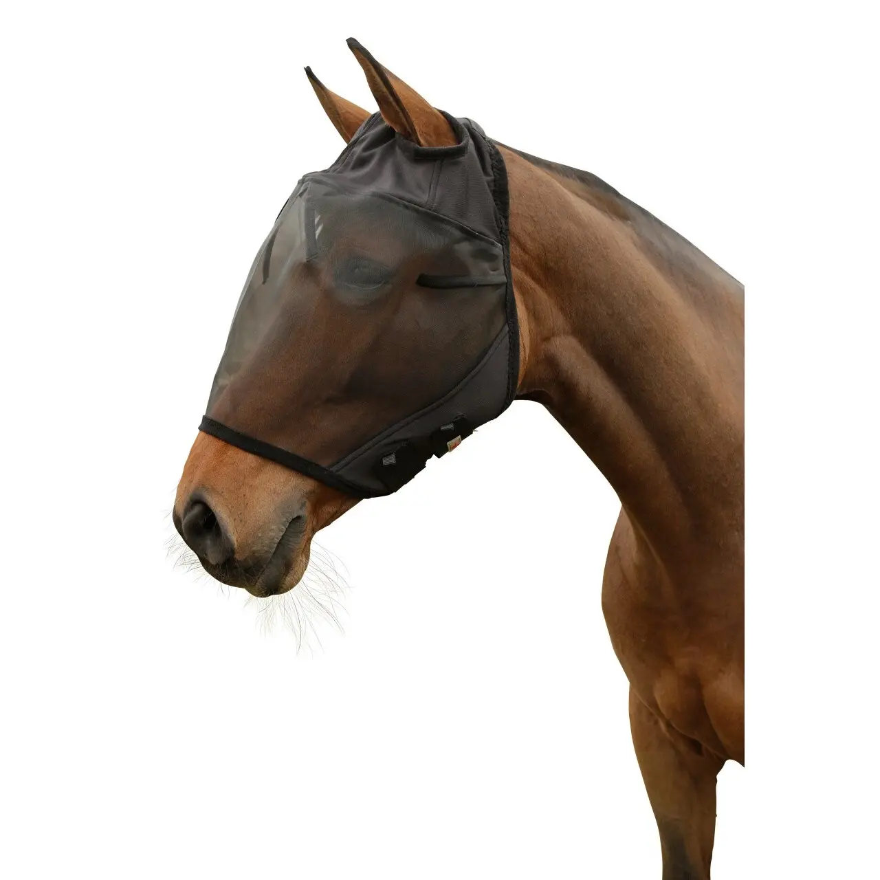 Covalliero Noir Anti-Fly Mask