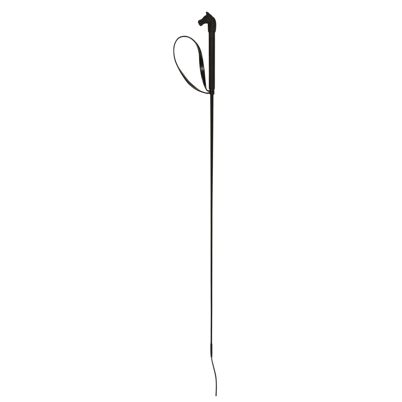Covalliero Noir Leather Riding Crop