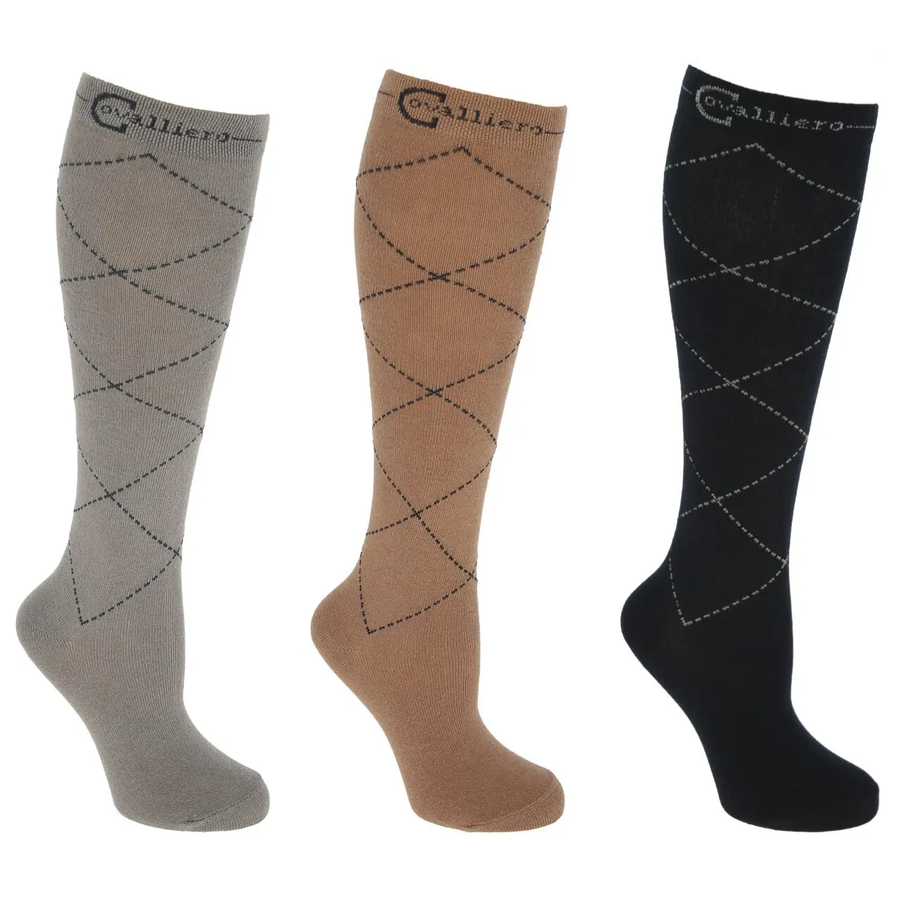 Comparer les prix de Chaussettes équitation Covalliero Flex (x3)