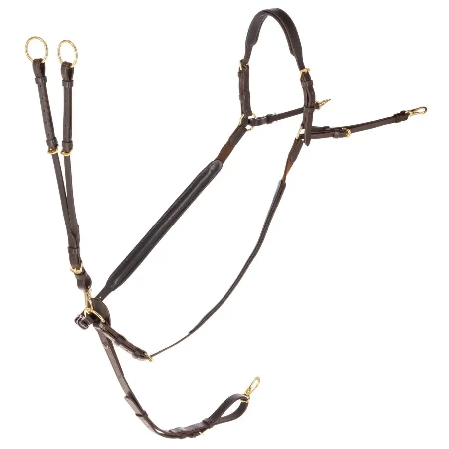 Covalliero Marron Martingala Con Anillas