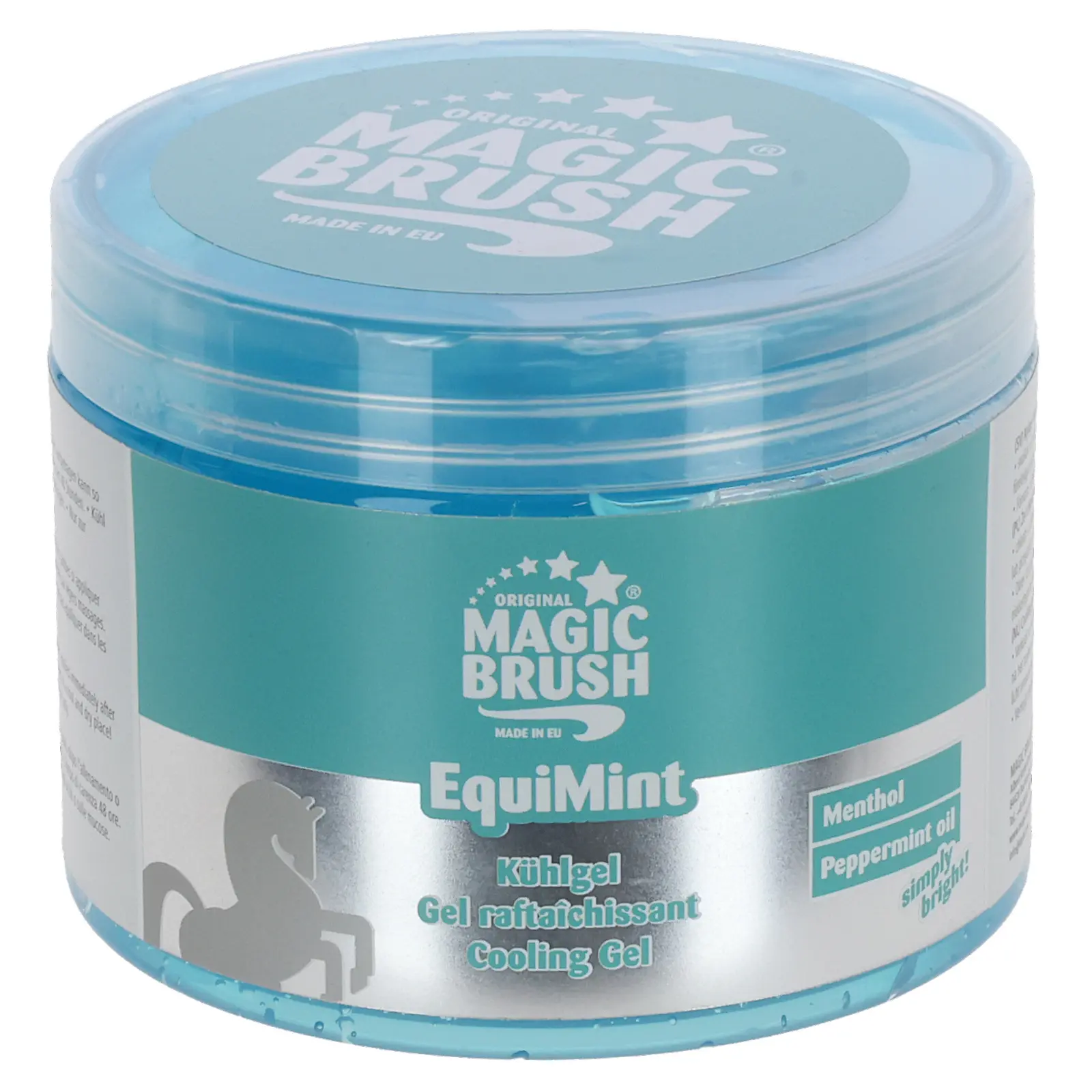 Meilleurs prix pour Gel rafraichissant cheval Covalliero MagicBrush EquiMint