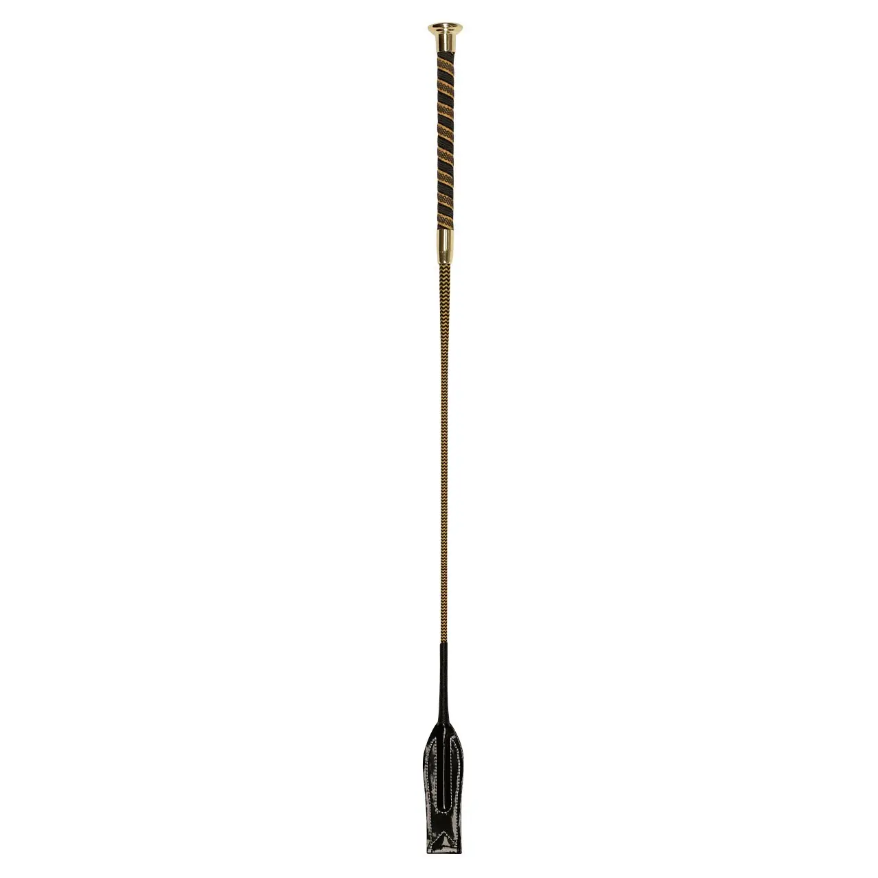 Covalliero Doré Leather Riding Crop