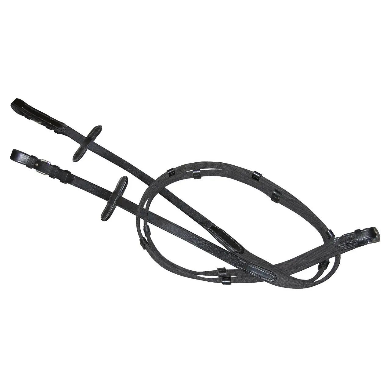 Covalliero Noir Reins For Horses