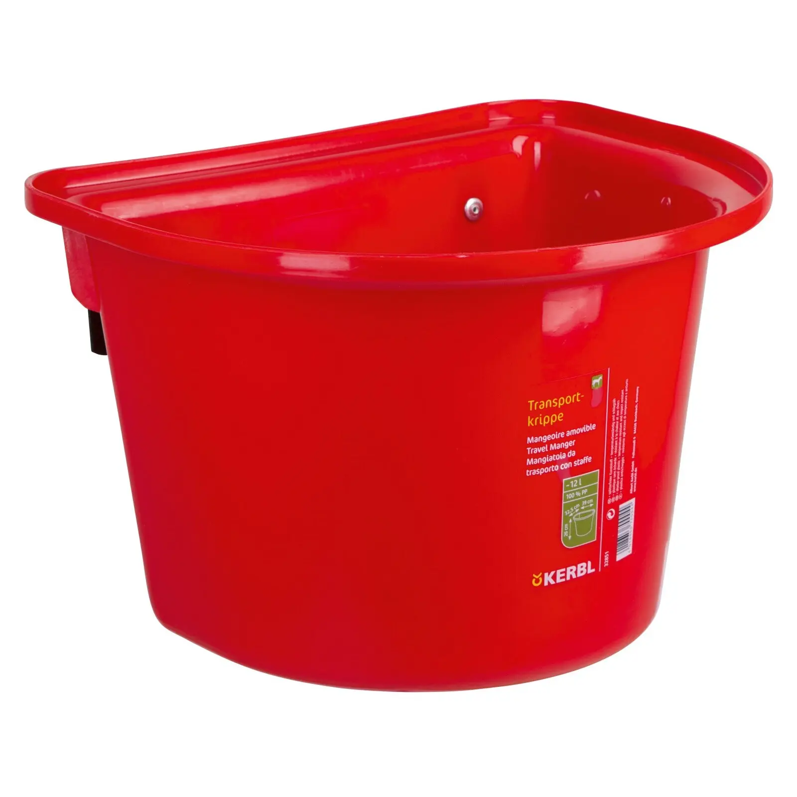 Covalliero Rouge Plastic Horse Door Feeder