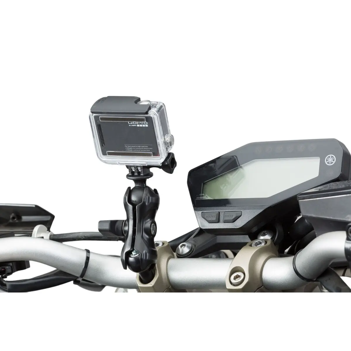 Universalset mit Kugeladapter 1 Befestigungsarm Unterkunft SW-Motech gopro Incl