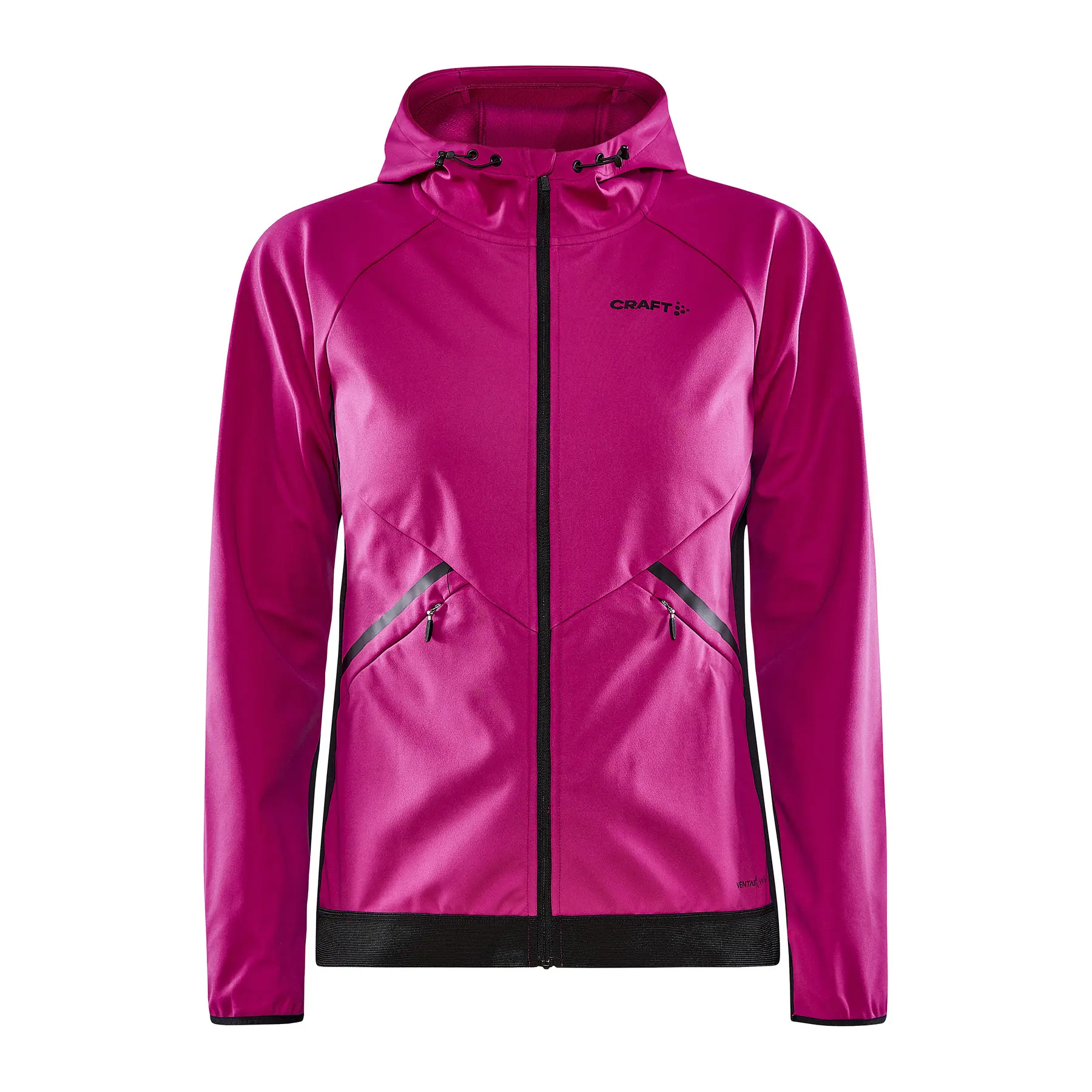 Women's thermal hooded windbreaker Craft Core Trim