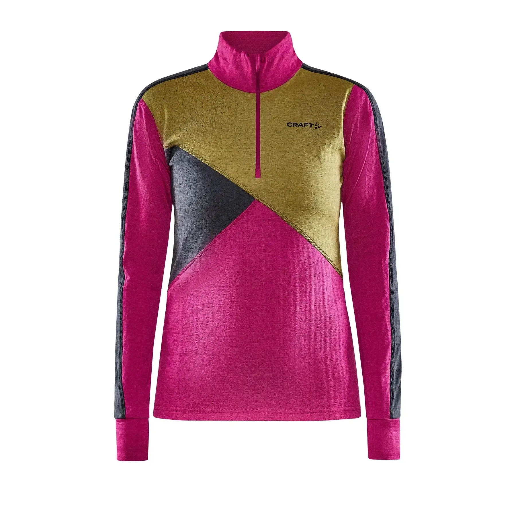 Women’s 2/1 zip base layer set Craft ADV Nordic Wool