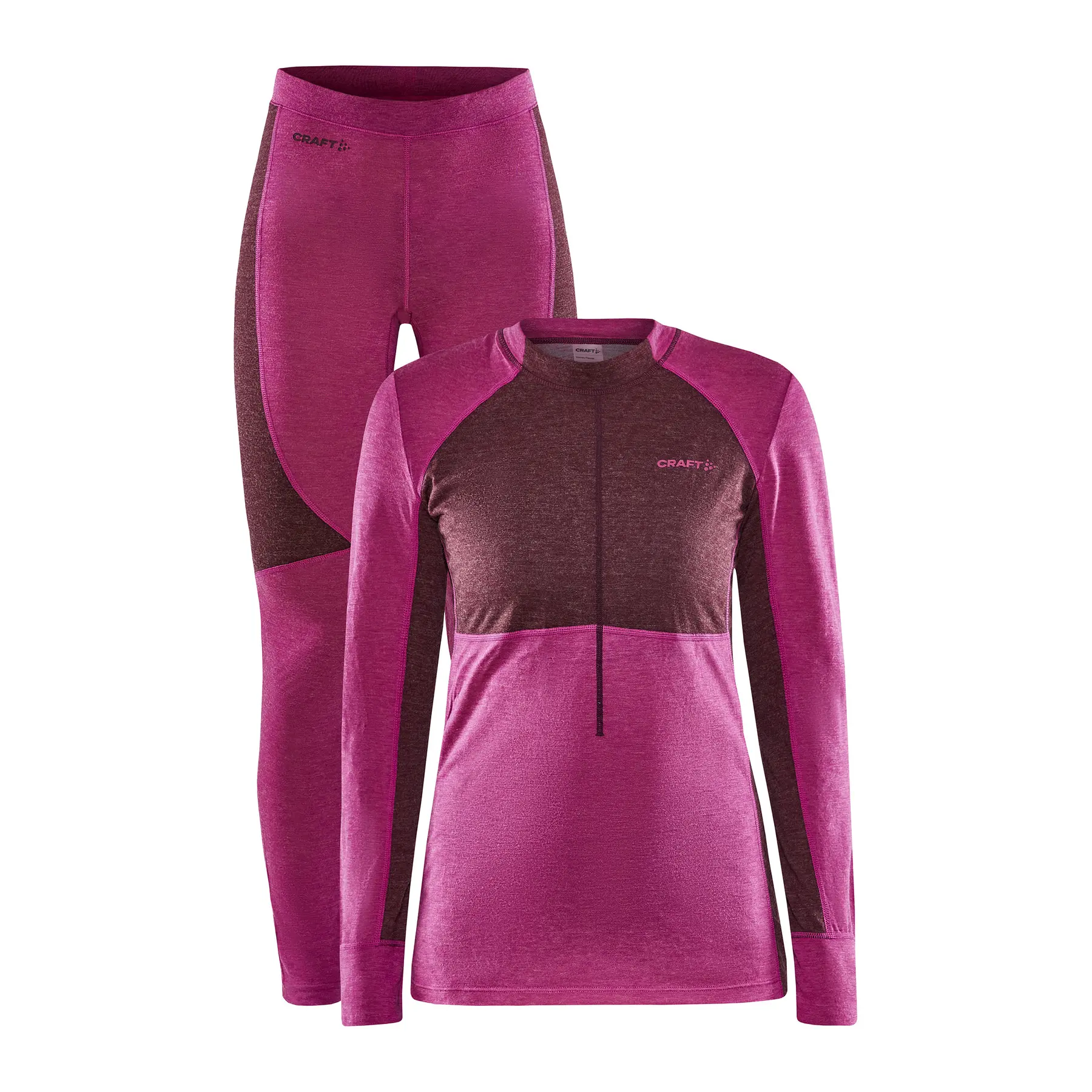 Women's underwear set Craft Core Wool Mix