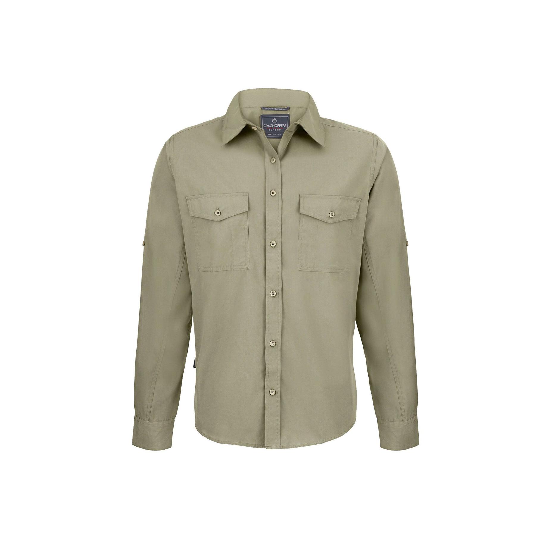 5054904640560 - Hemd aus recyceltem Polyester mit langen Ärmeln Craghoppers