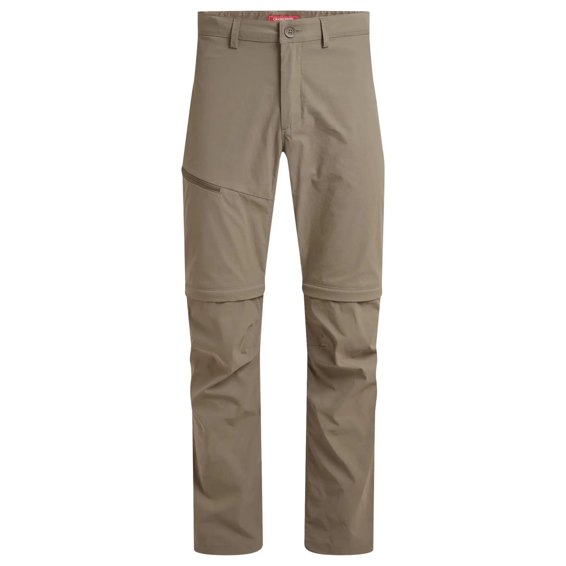 Craghoppers Men's Marron Zip Trousers Nosilife Pro Convertible Iii