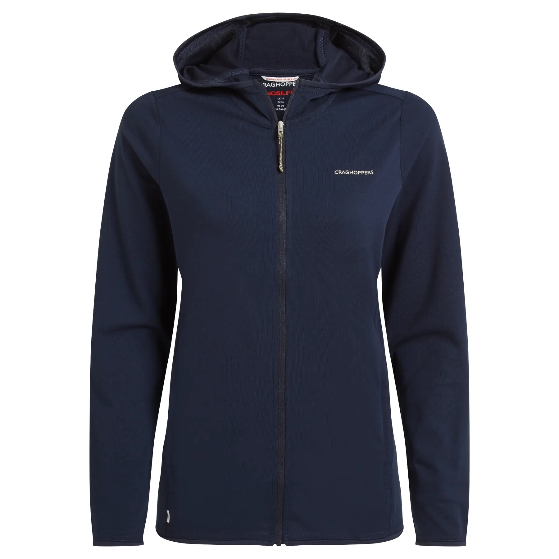 Sweatshirt+à+capuche+full+zip+femme+Craghoppers+NosiLife+Afia