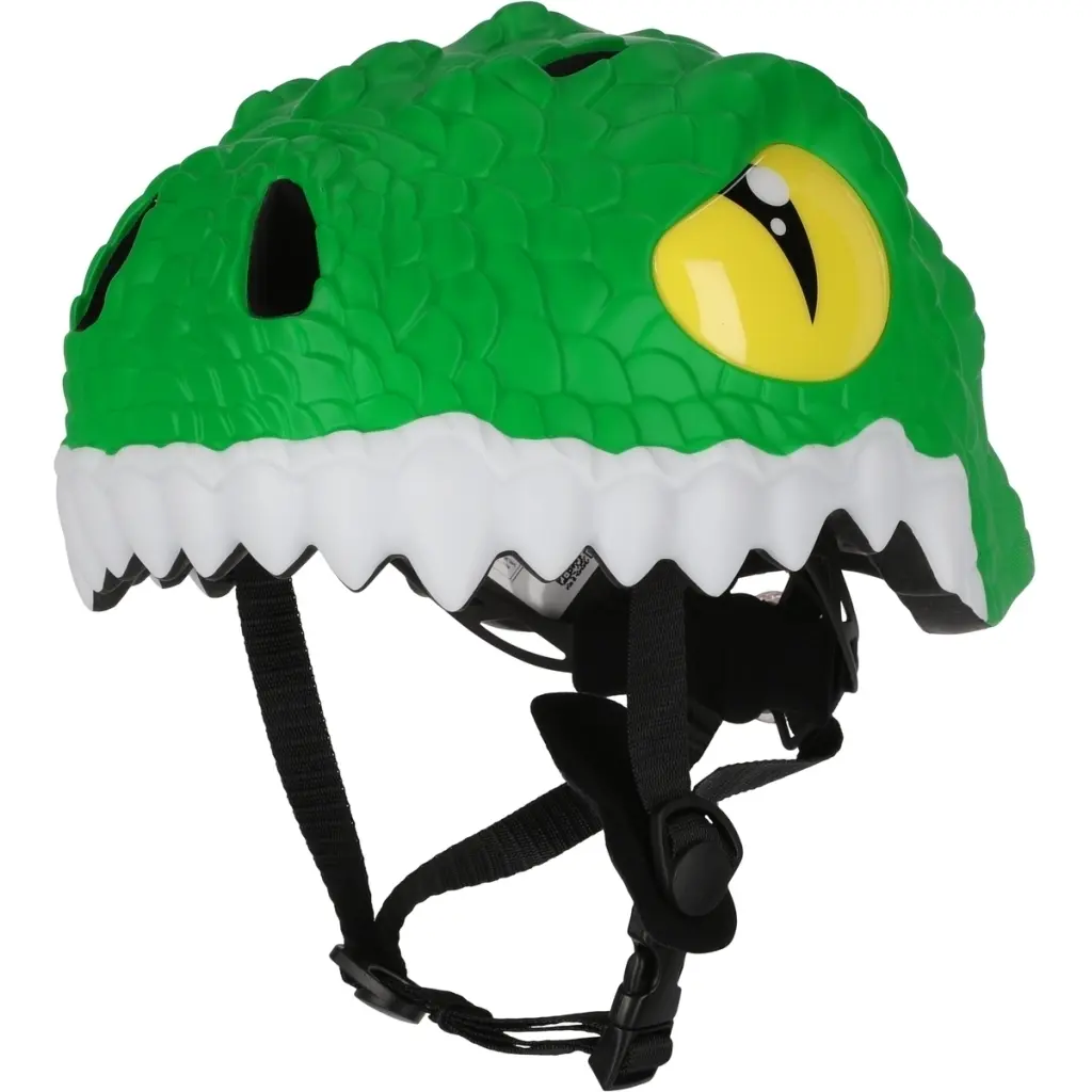 Image of Mädchen-Helm mit Schnalle Crazy Safety Crocodile