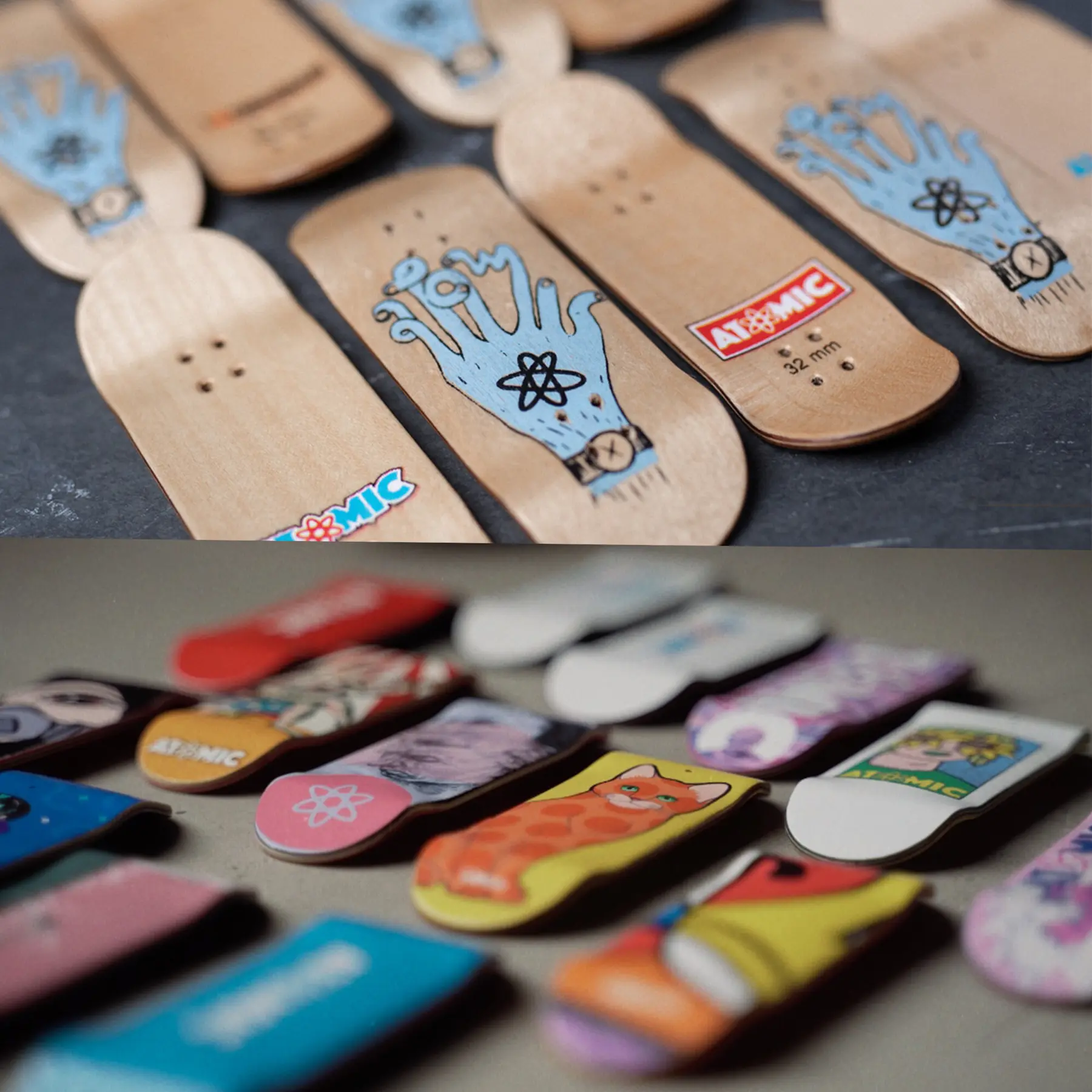 Finger skate construction kit Creskate | Sneakids