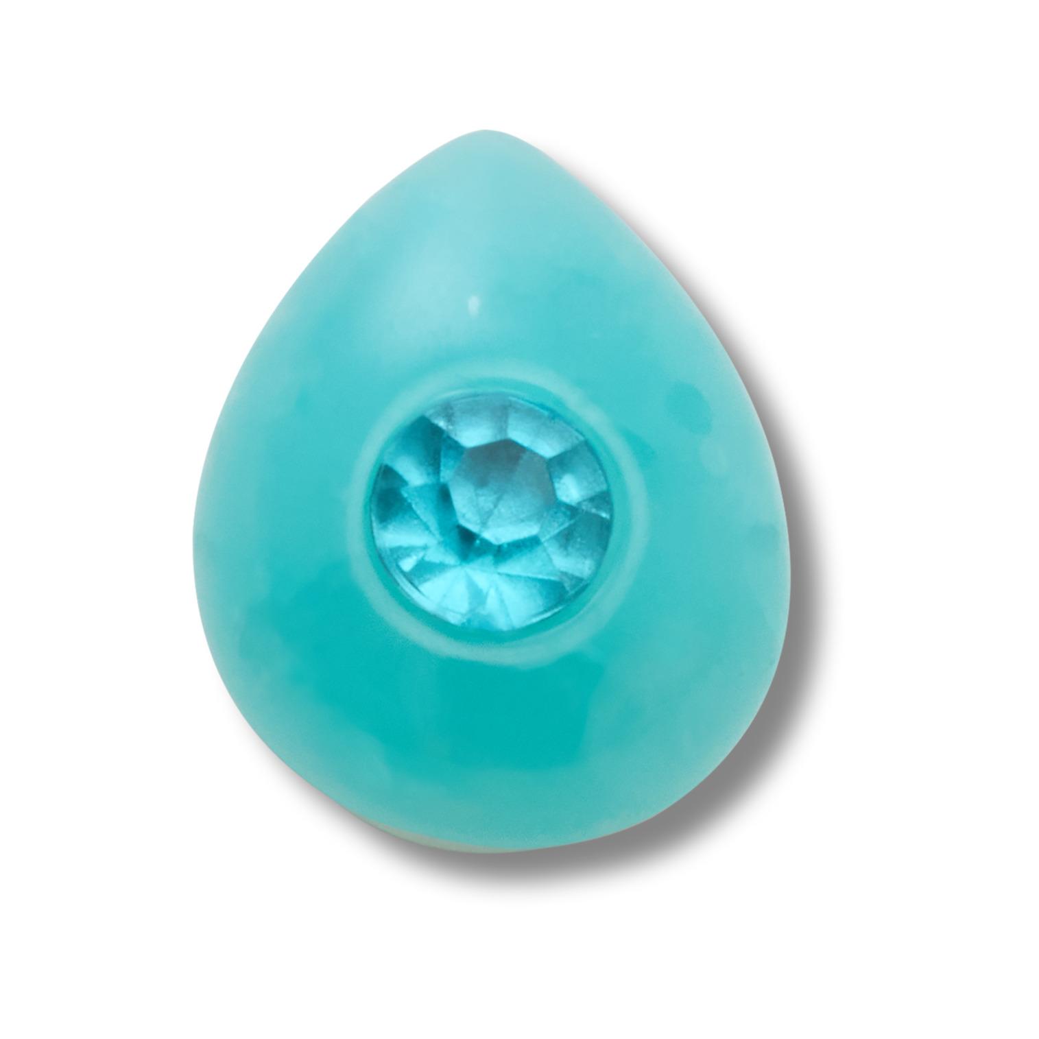 0198445231629 - Jibbitz Aquamarine March Birthstone Collection