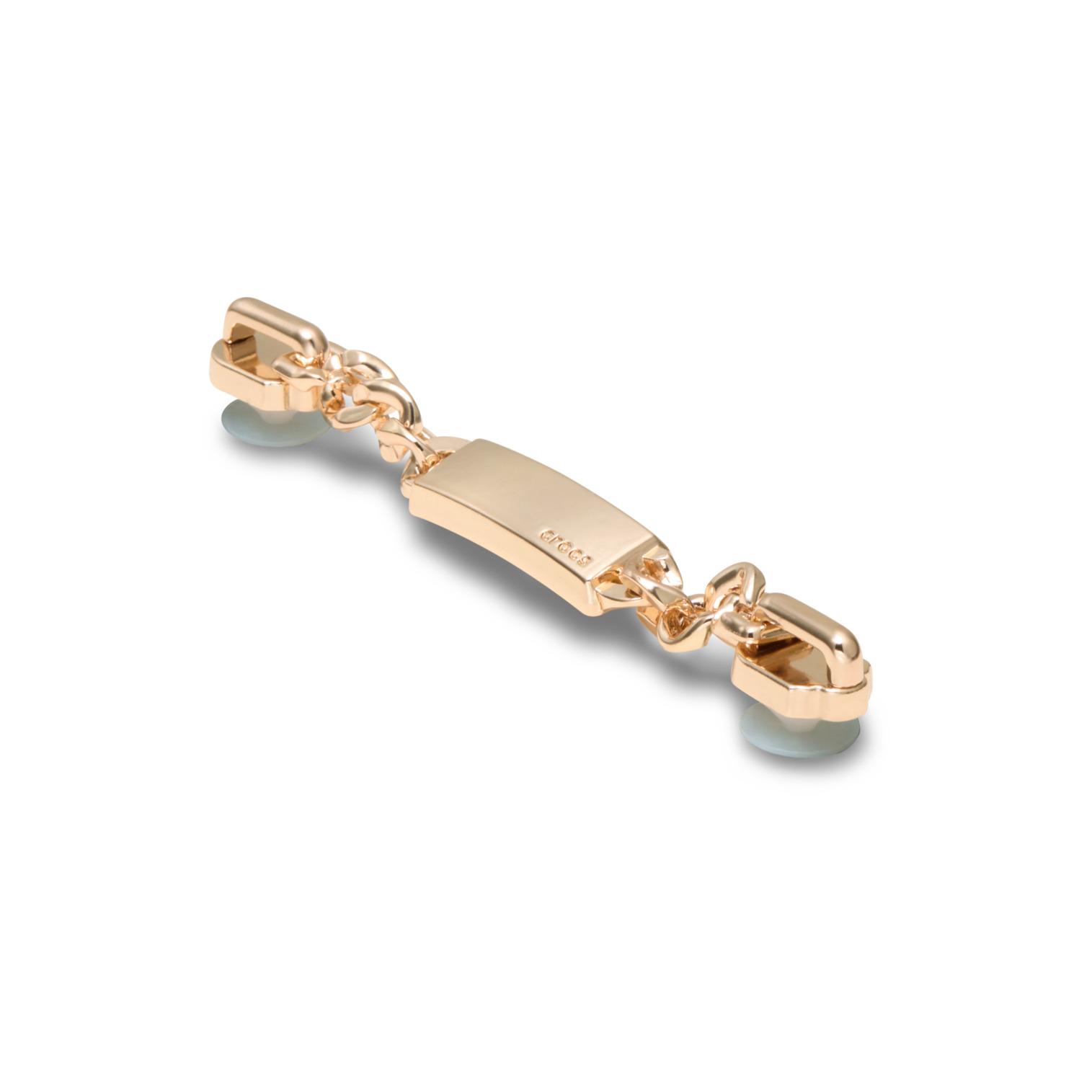 0198445304040 - Jibbitz Gold Tag Chain 0198445304040 - Jibbitz Gold Tag Chain