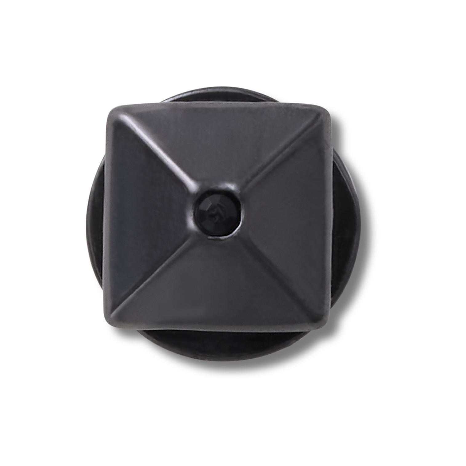 0198445297434 - Jibbitz Light Silver Pyramid Stud