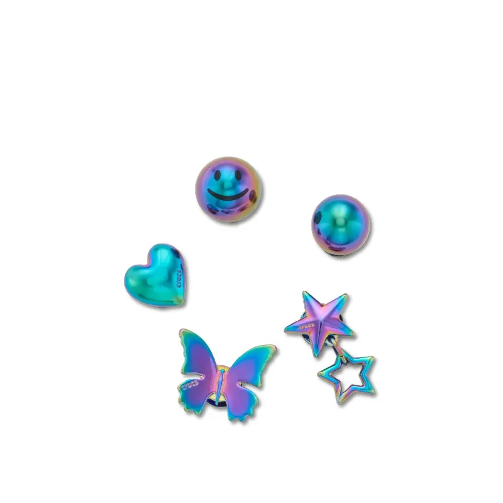 Jibbitz Crocs Iridescent Meta
