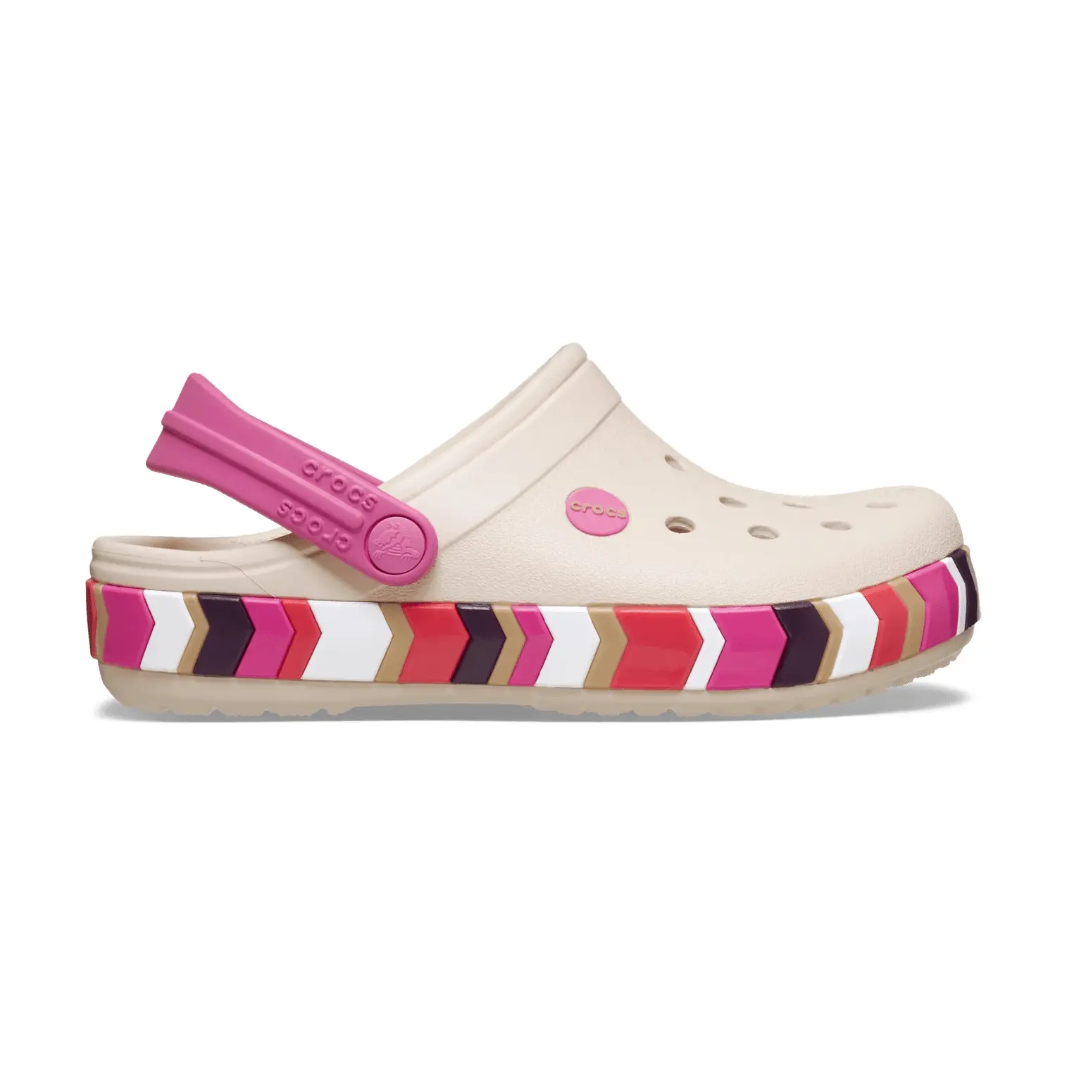 Clogs für Kinder Crocs Crocband Chevron