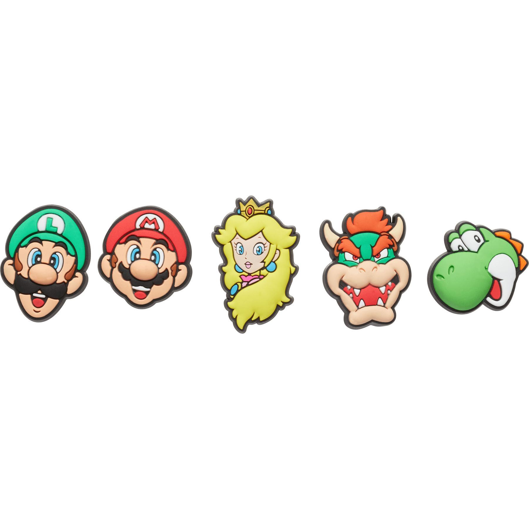 0191448540316 - Jibbitz - Super Mario 5 Pack Anstecker multicolor in Standard