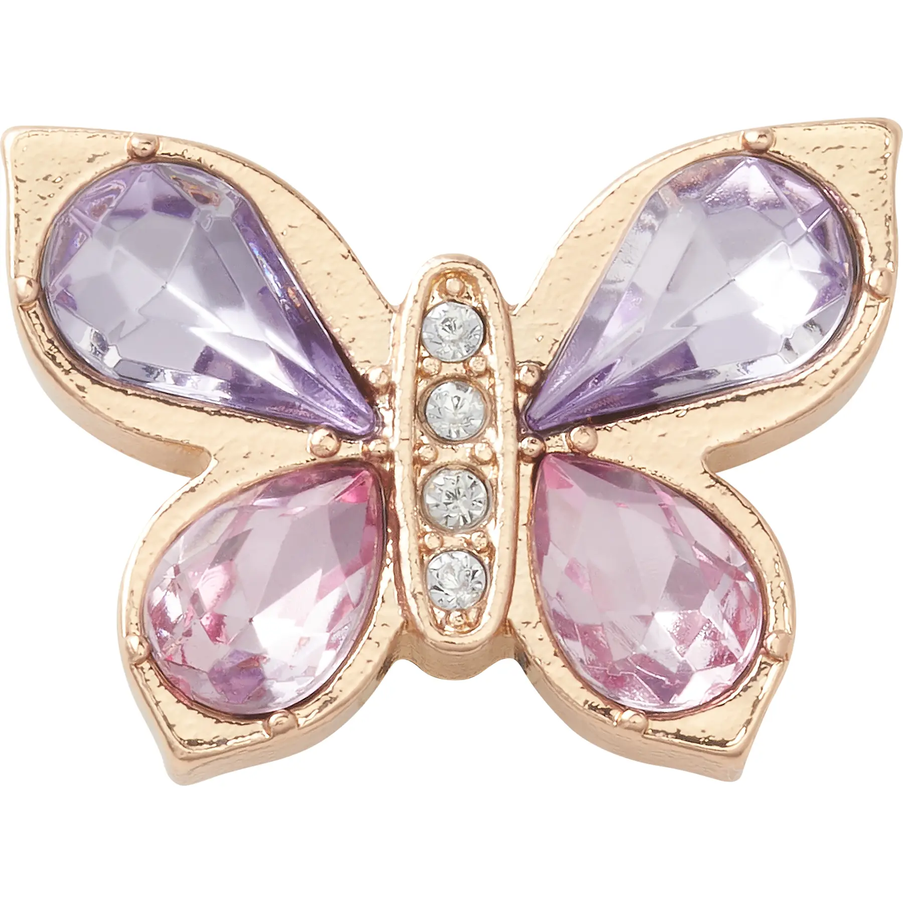 0196265204595 - Jibbitz Gold Butterfly with Gem