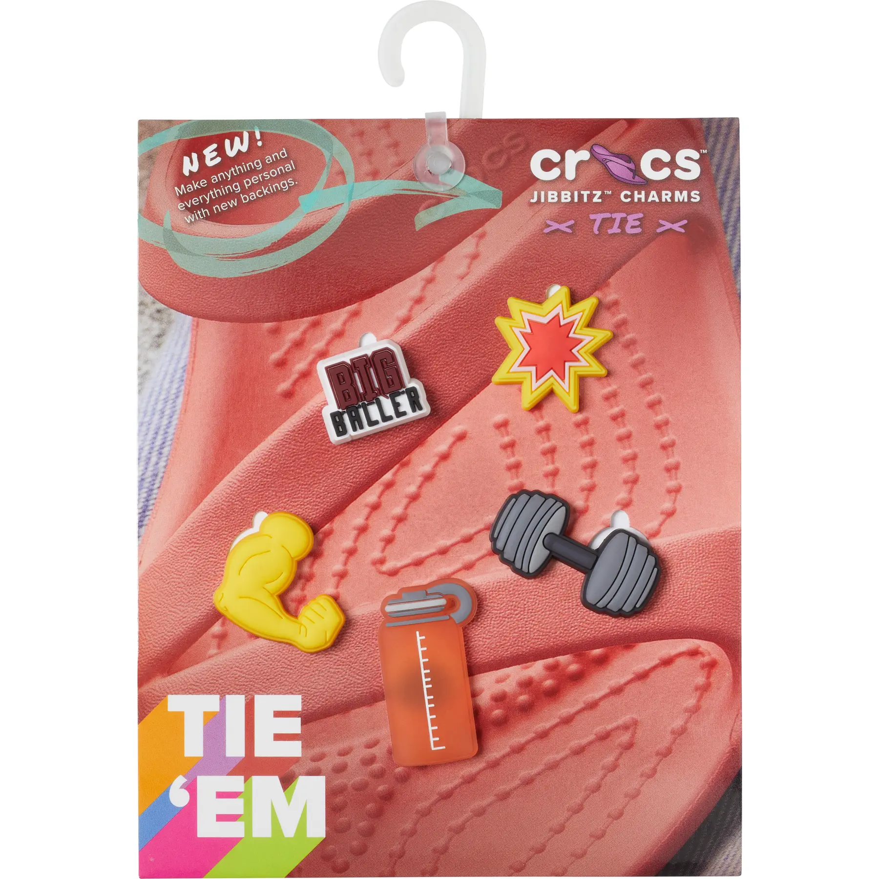 0196265121717 - Jibbitz BigBallerSandalBacker (x5)