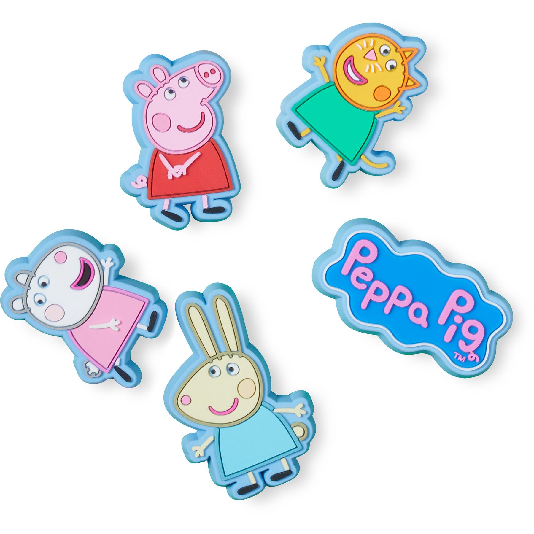 0196265182909 - Jibbitz - Peppa Pig 5 Pack Anstecker multicolor in Standard 0196265182909 - Jibbitz - Peppa Pig 5 Pack Anstecker multicolor in Standard