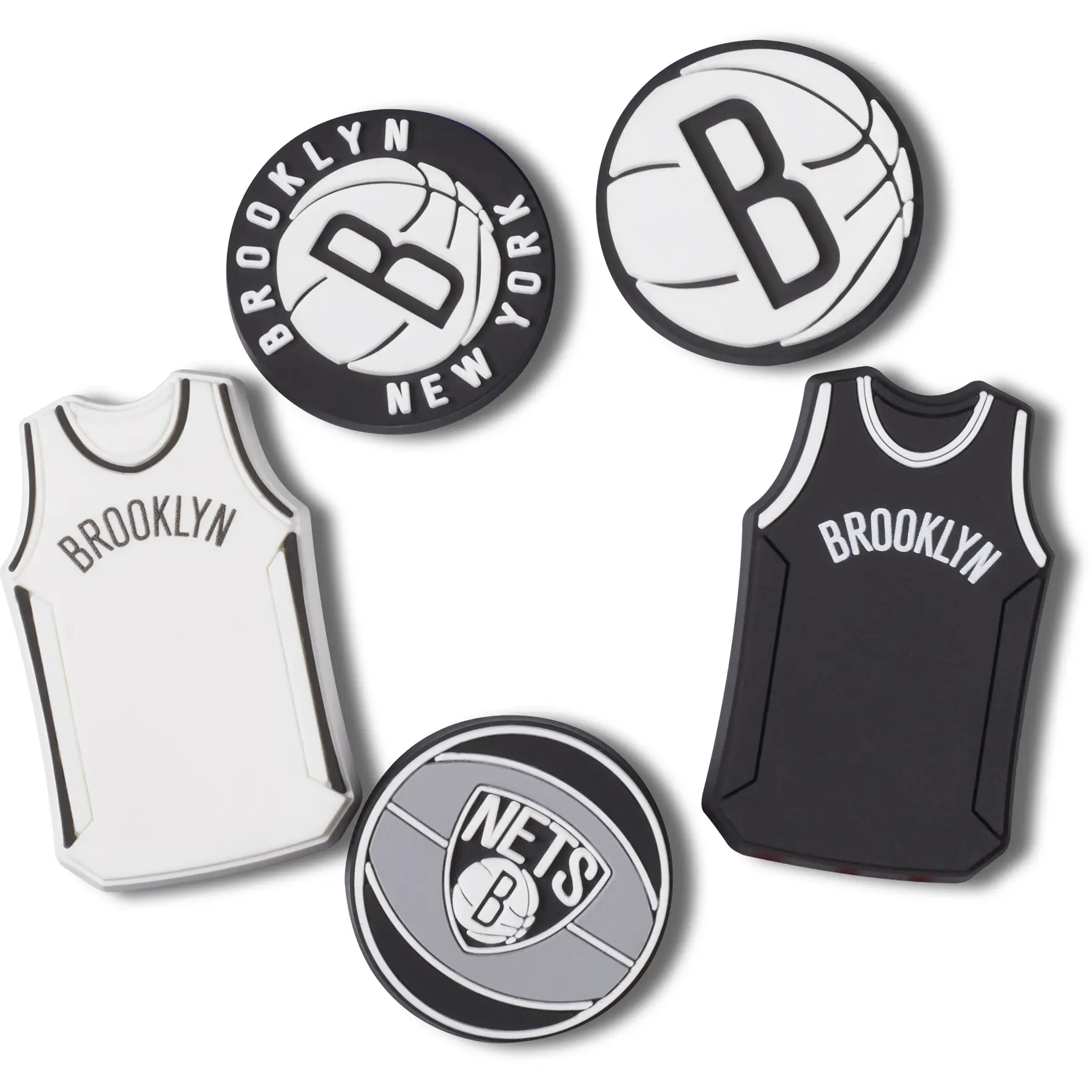 0196265356973 - Jibbitz NBA Brooklyn Nets