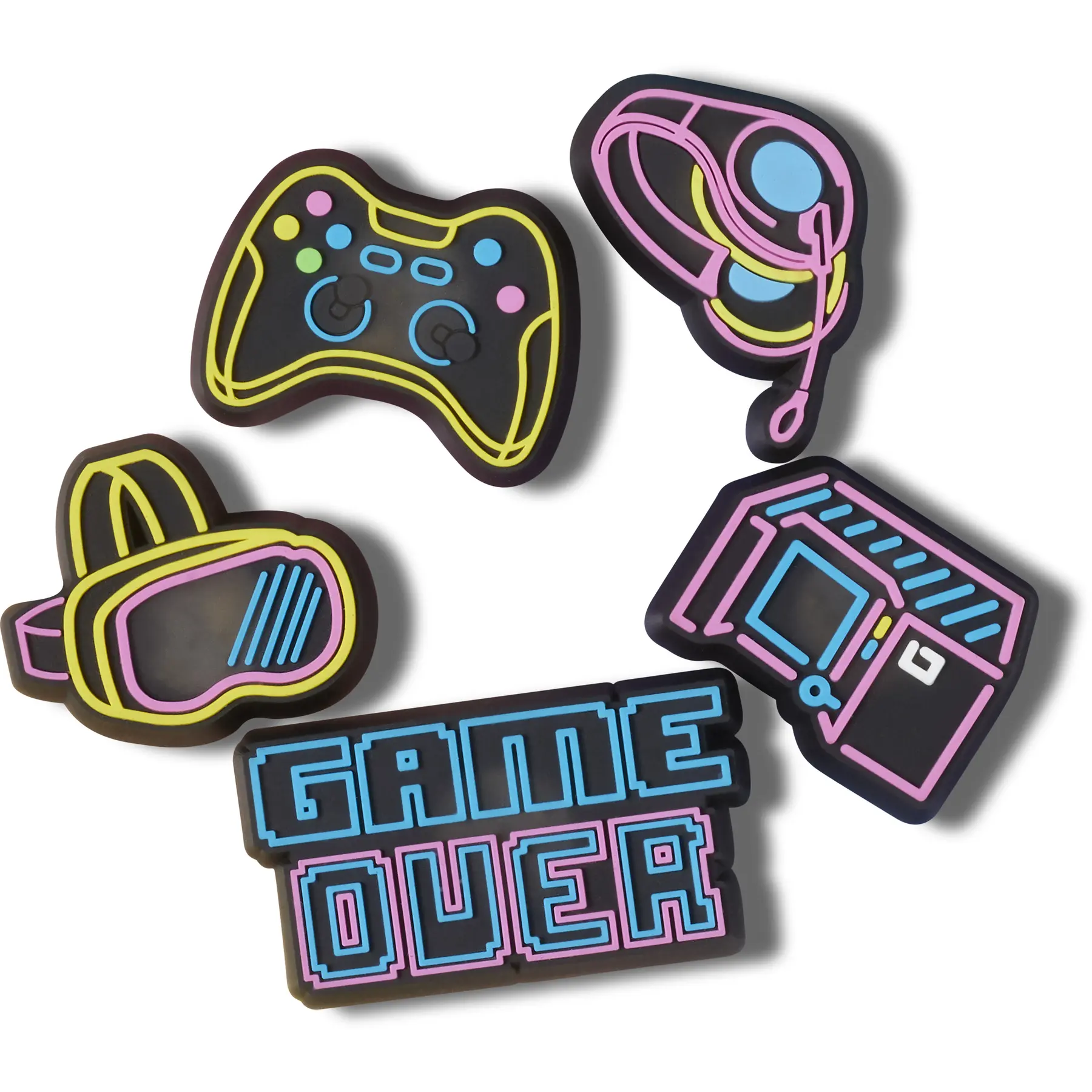 Jibbitz Crocs Lights Up Neon Gamer
