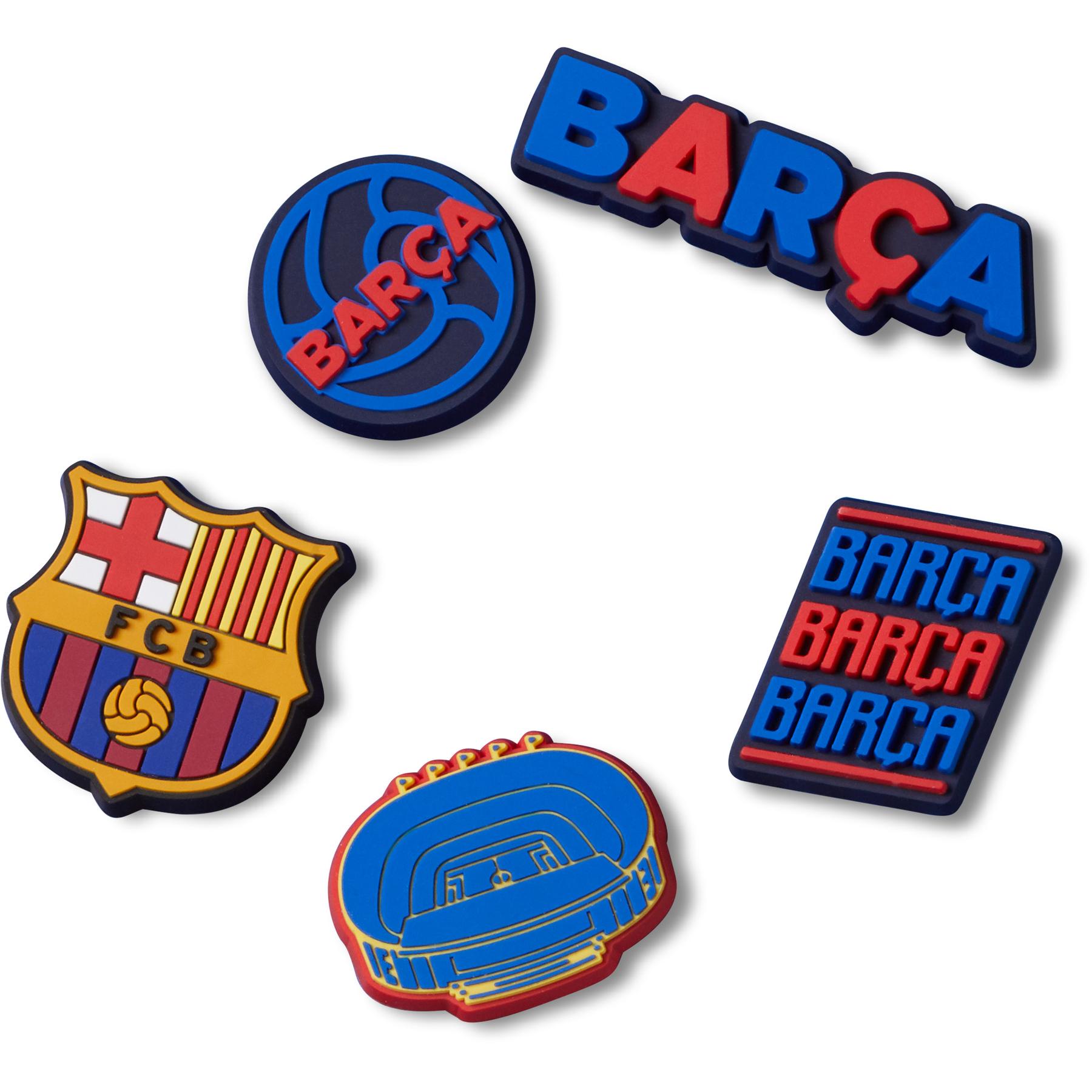 0196265697403 - Jibbitz Barcelona FC (x5)