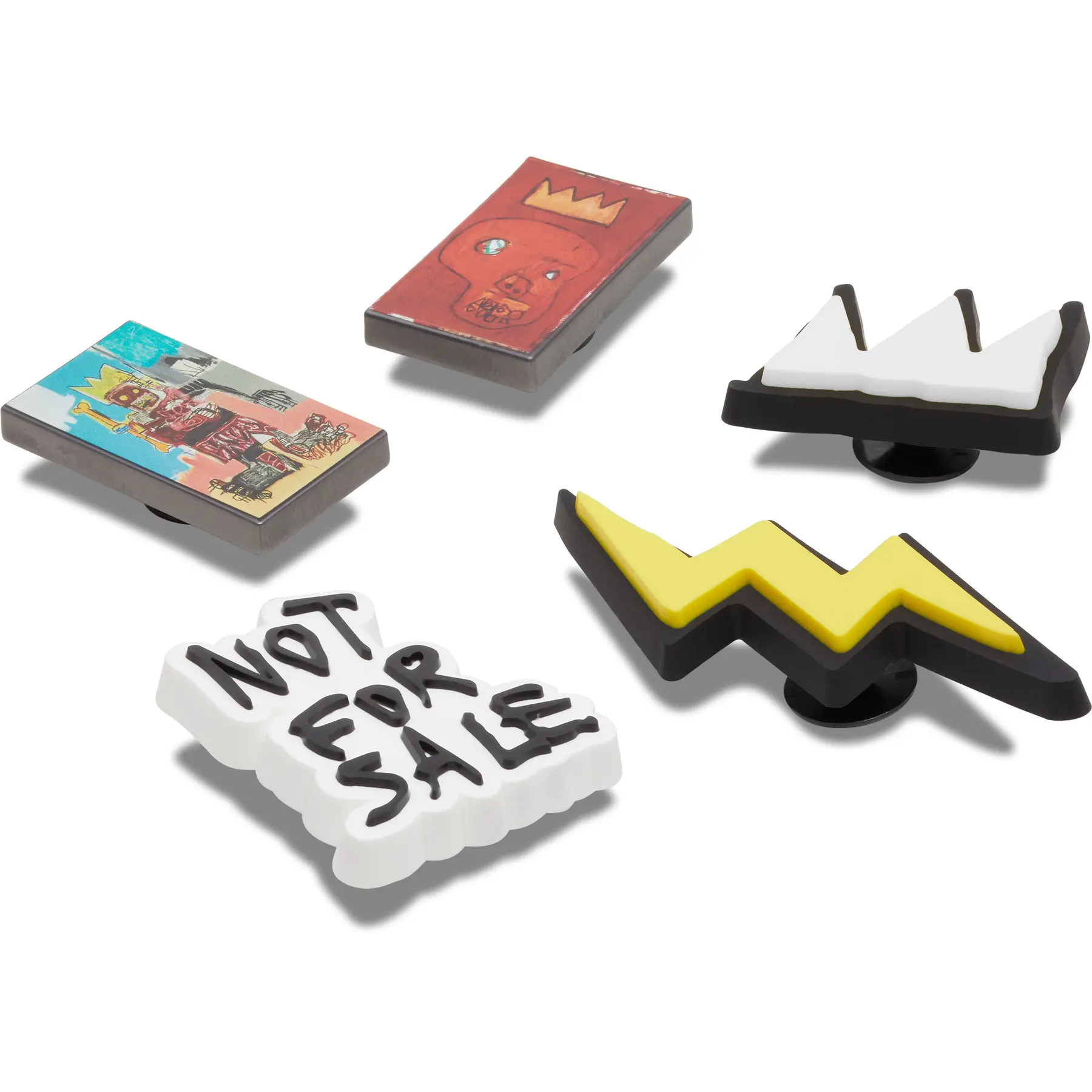 0196265702718 - Jibbitz Basquiat (x5)