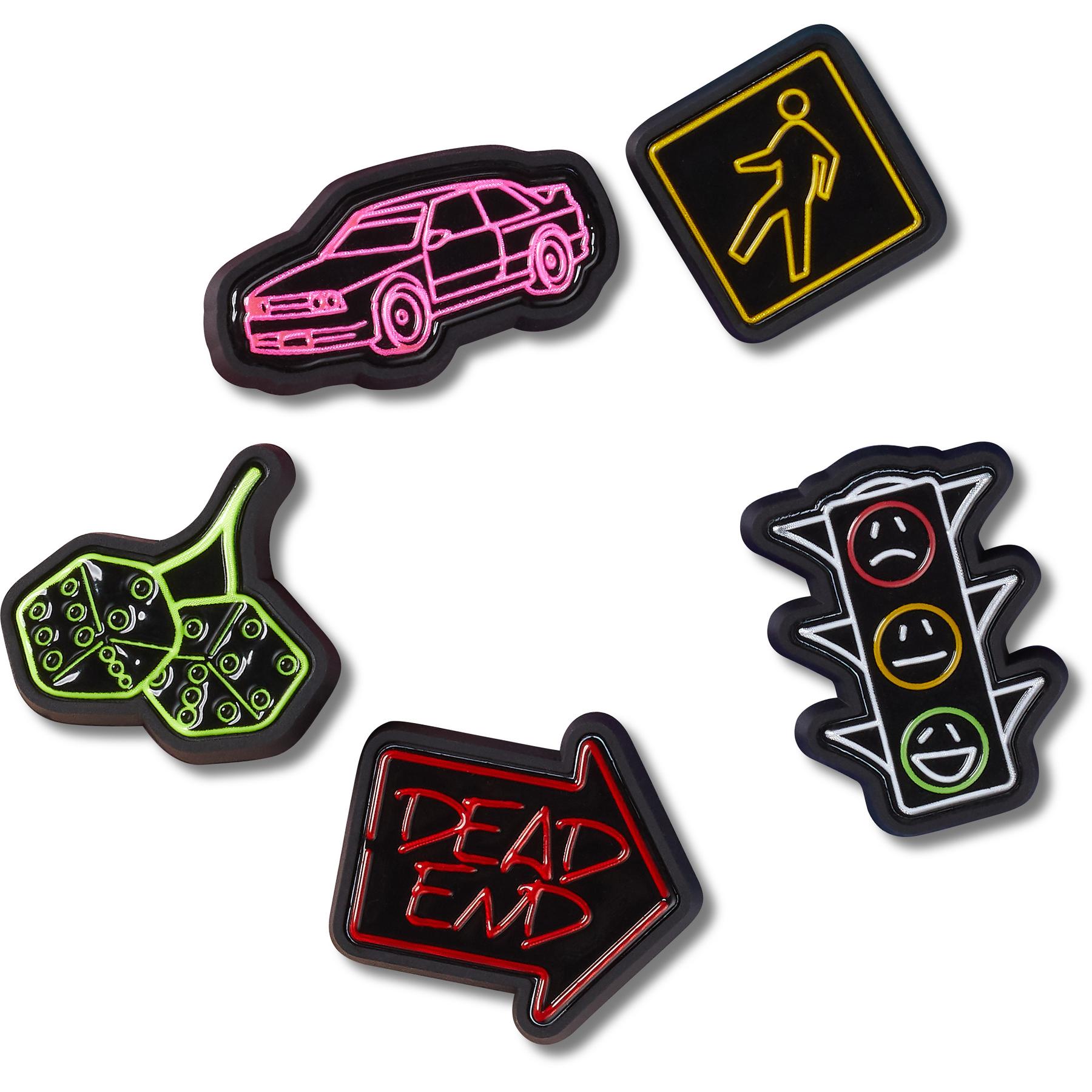 0196265644131 - Jibbitz Reflective Street (x5)