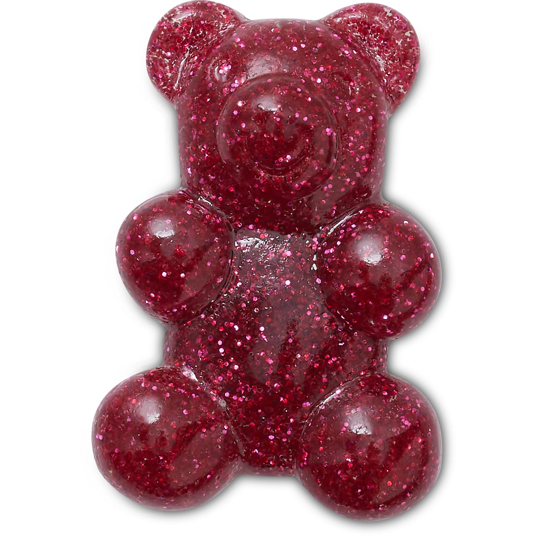 0196265644896 - Jibbitz Glitter Pink Candy Bear