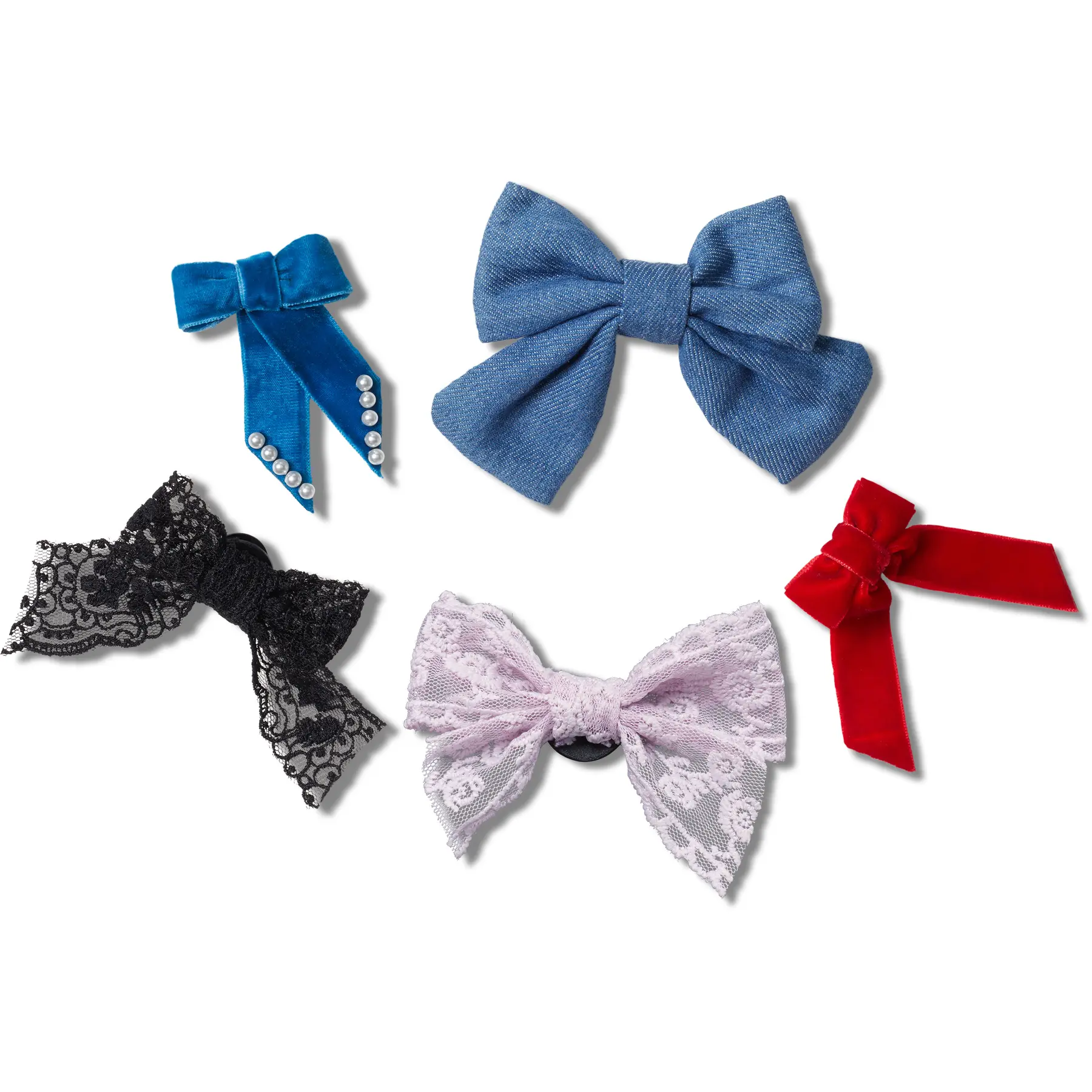 0196265846276 - Jibbitz Dark Romance Bow (x5)