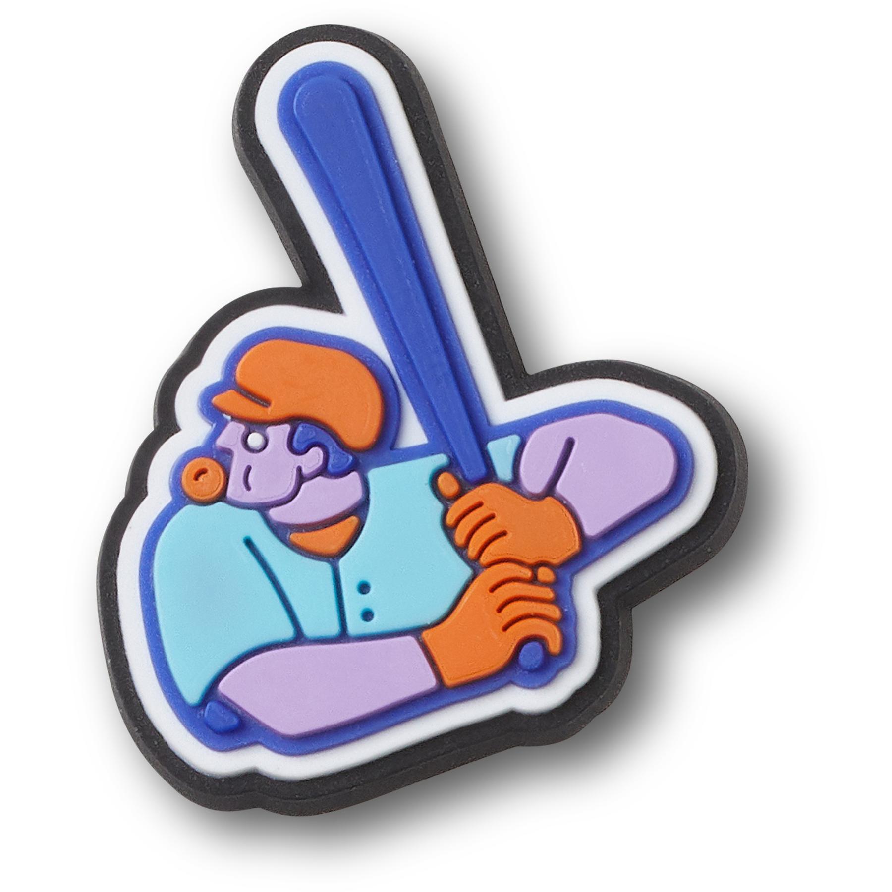 0196265847235 - Jibbitz Retro Baseball Player