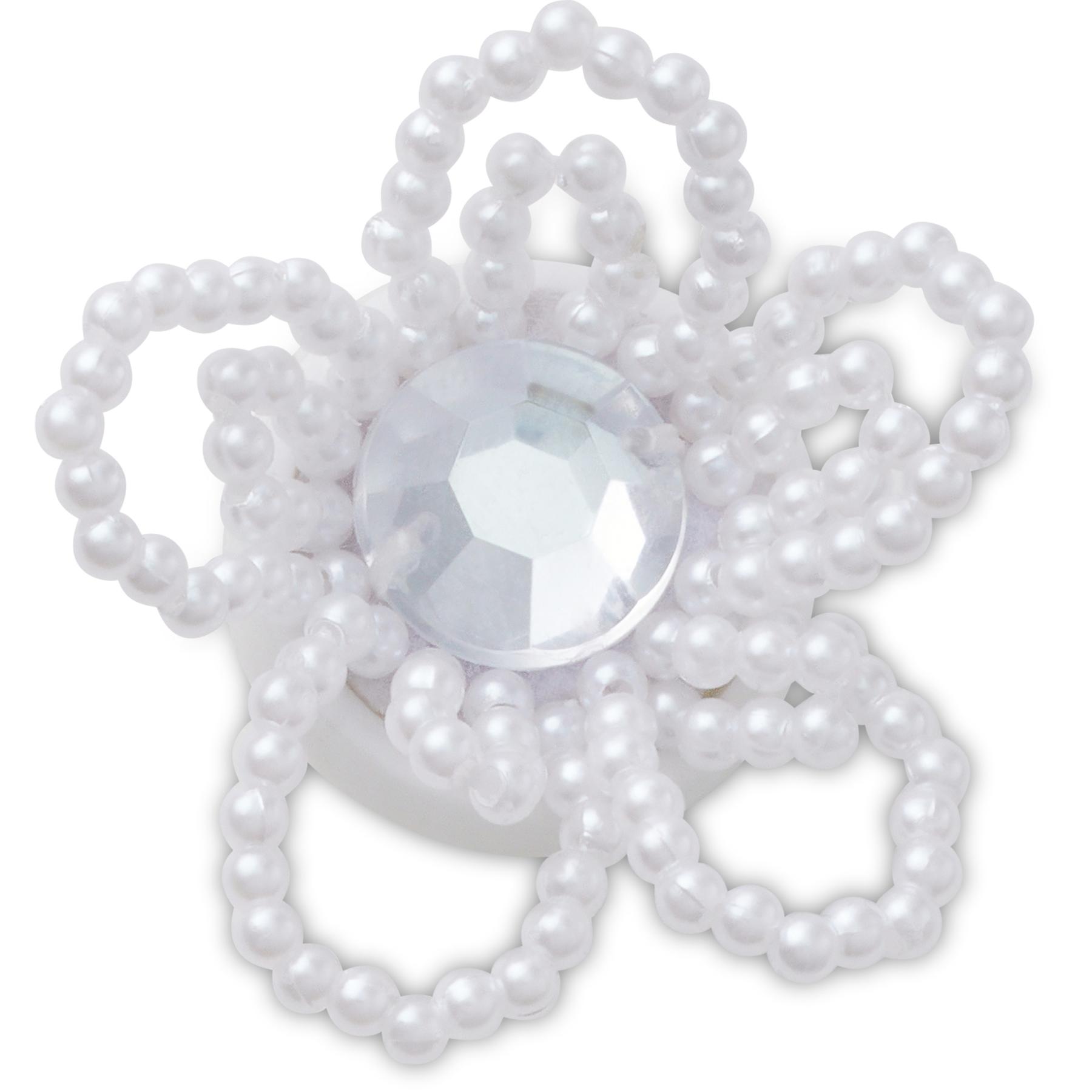 0196265847822 - Jibbitz Beaded Pearl Flower