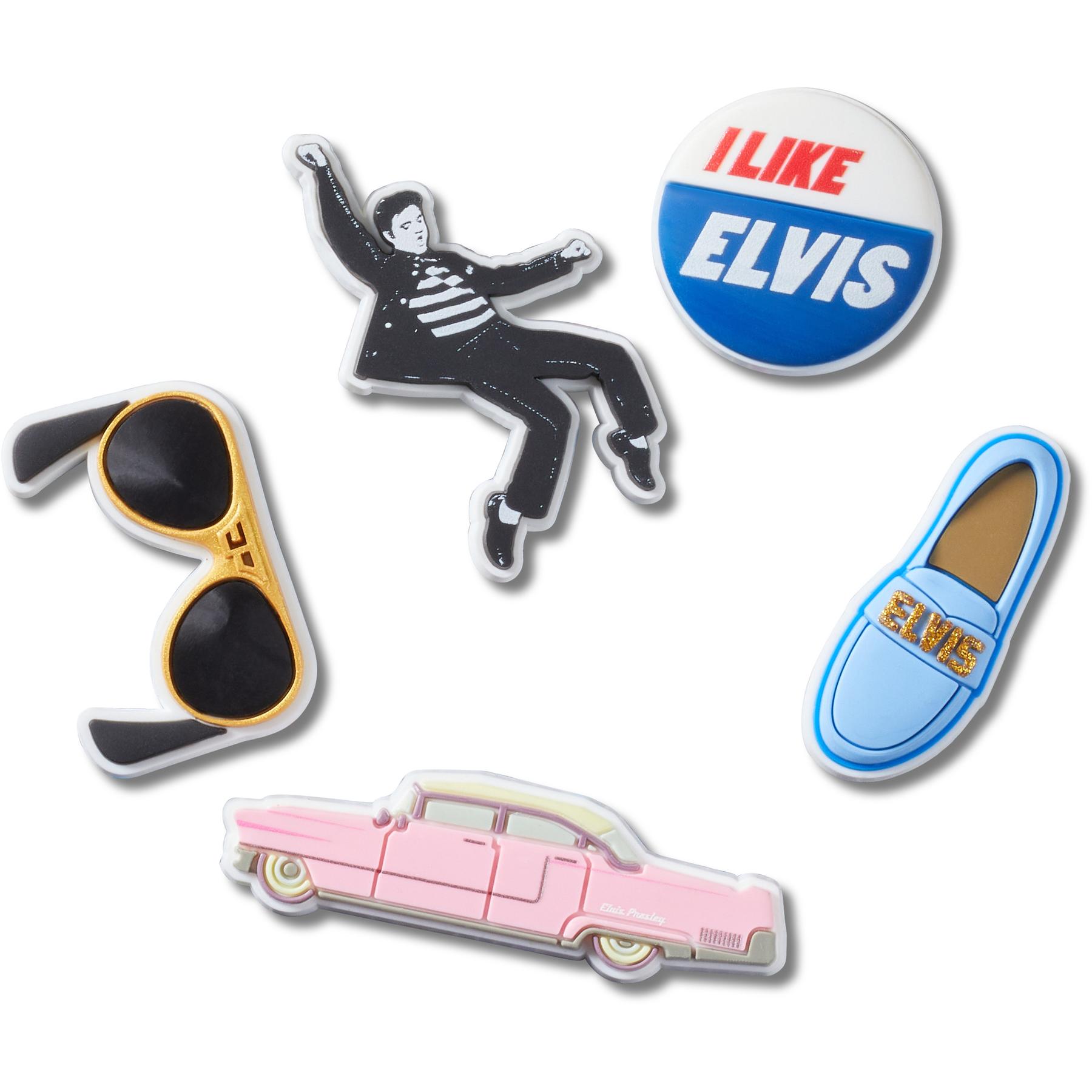 0196265891368 - Jibbitz Elvis 5Pck