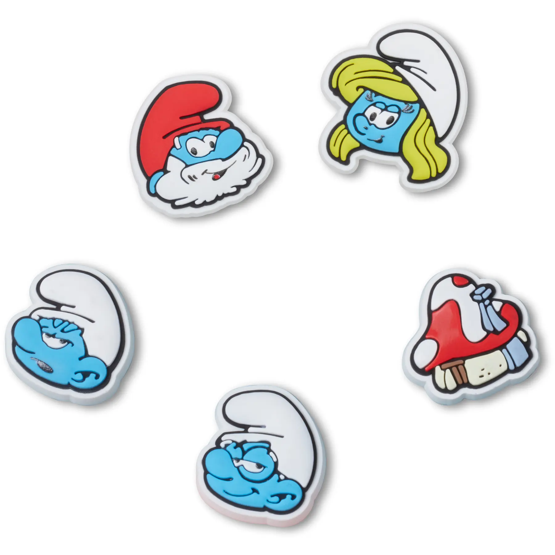 0198445136269 - Jibbitz Smurfs (x5)